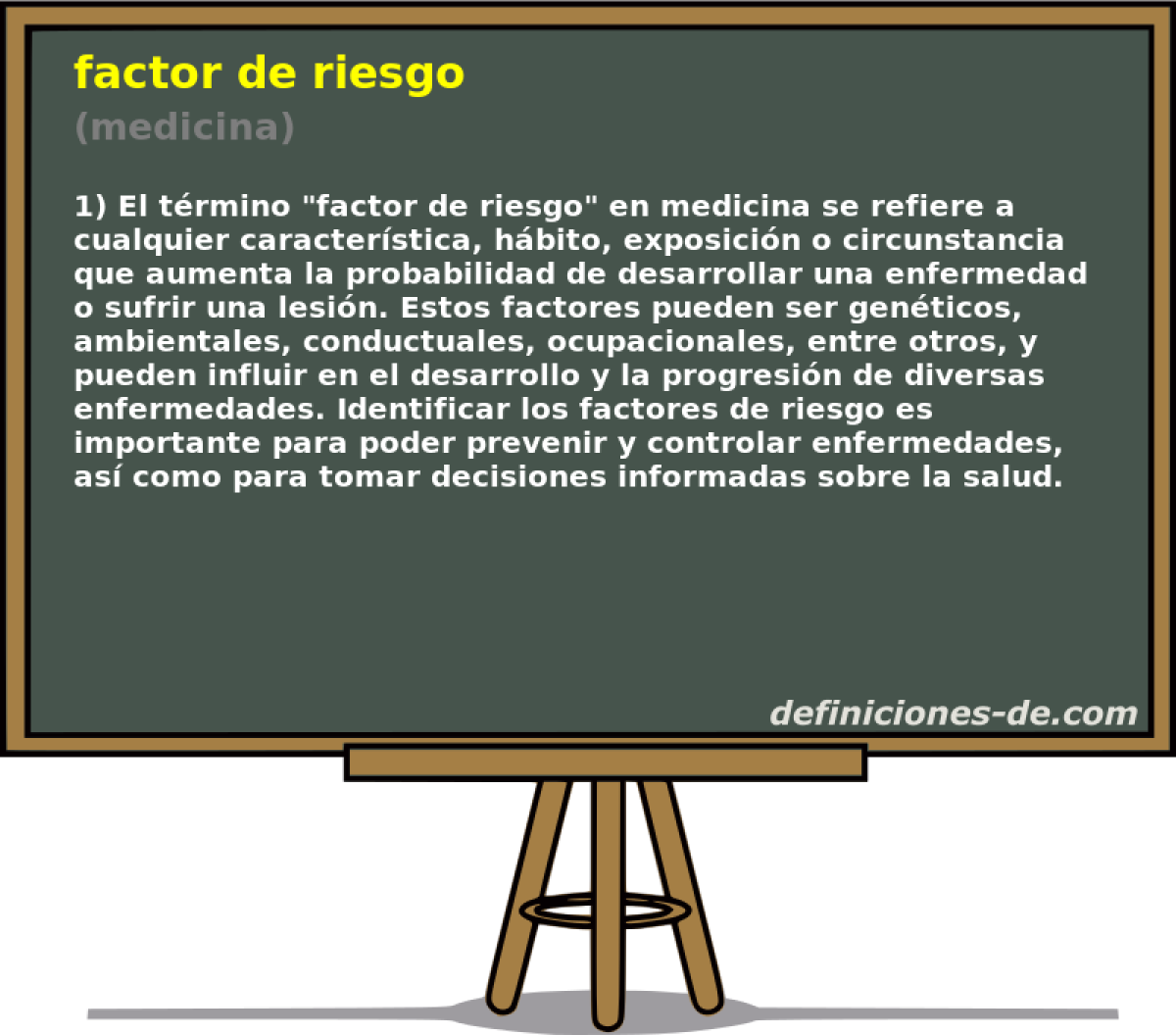 factor de riesgo (medicina)