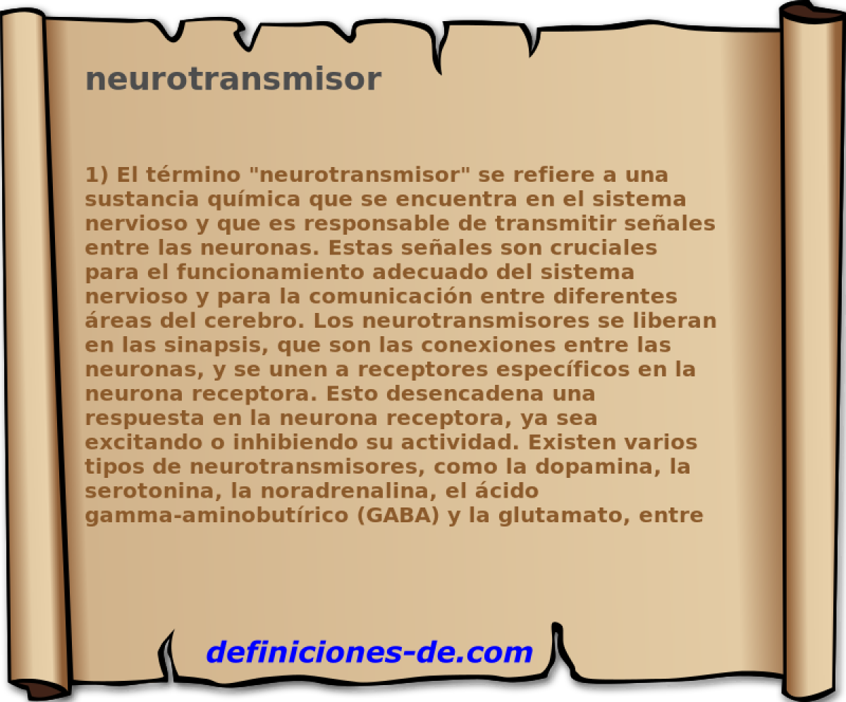 neurotransmisor 