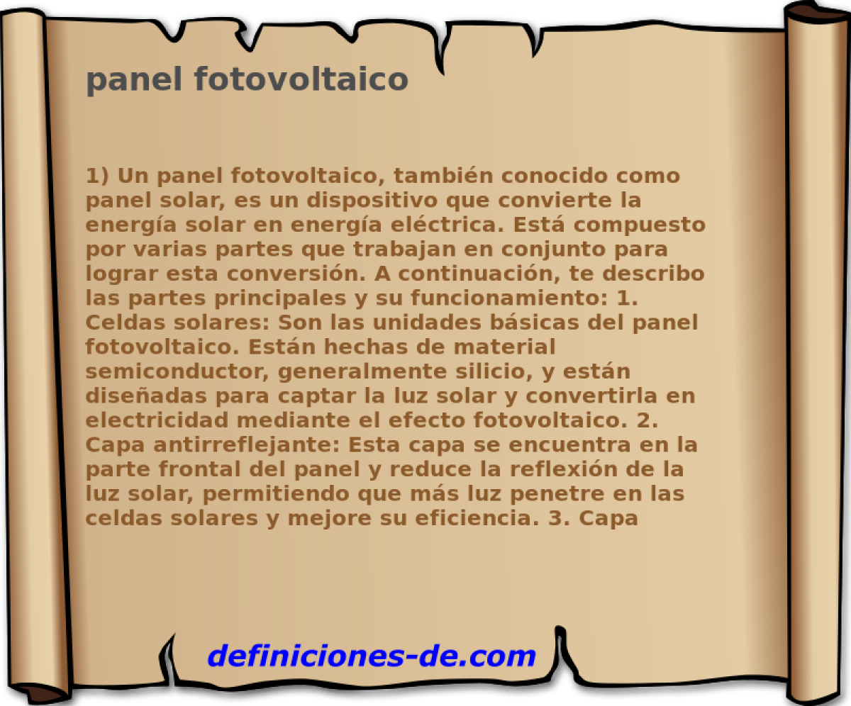 panel fotovoltaico 