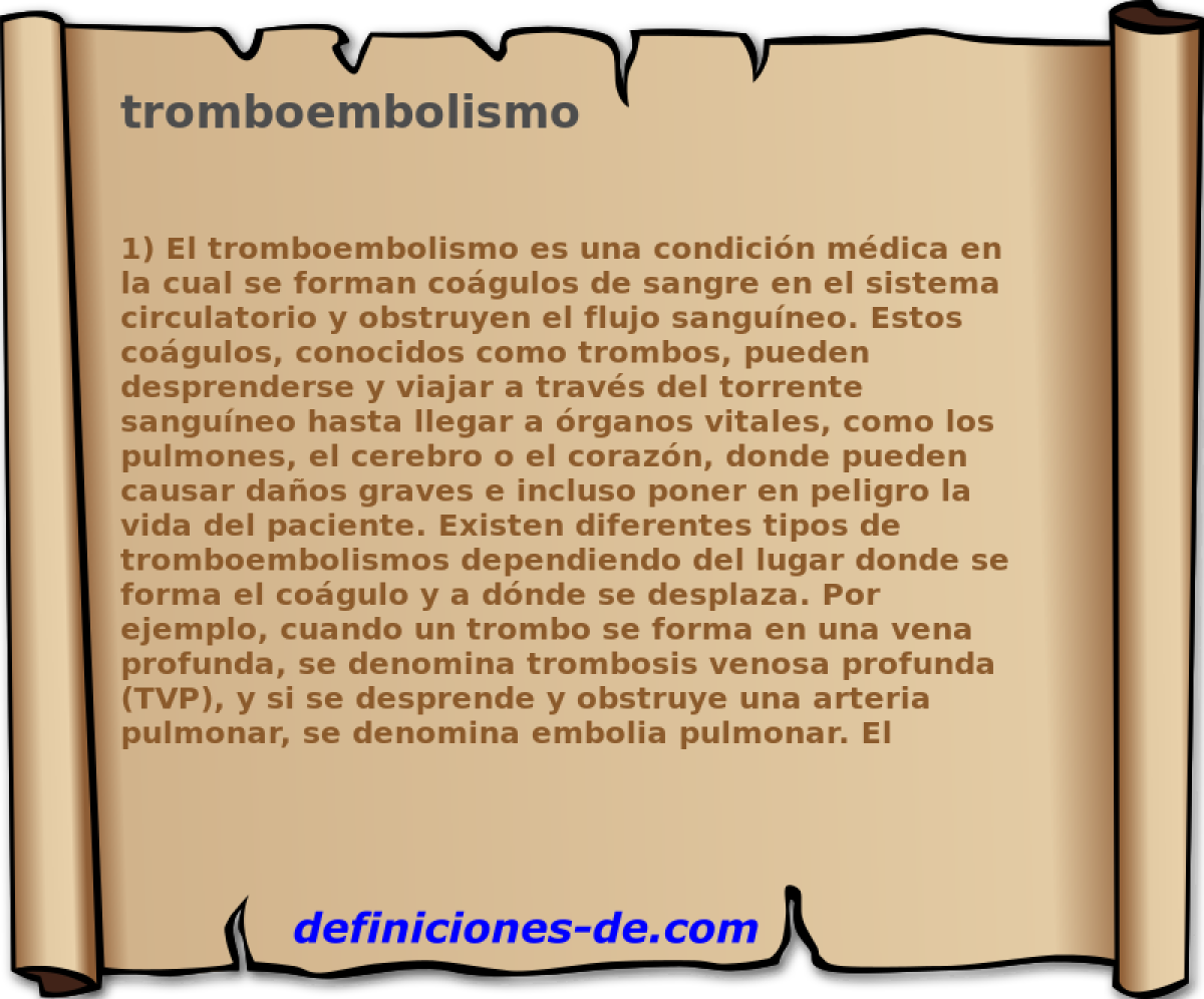 tromboembolismo 