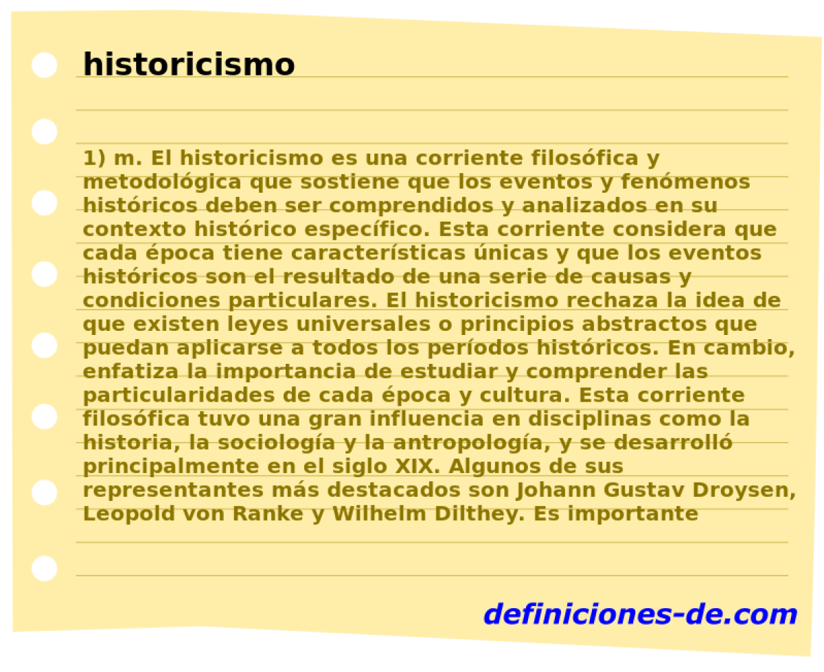 historicismo 