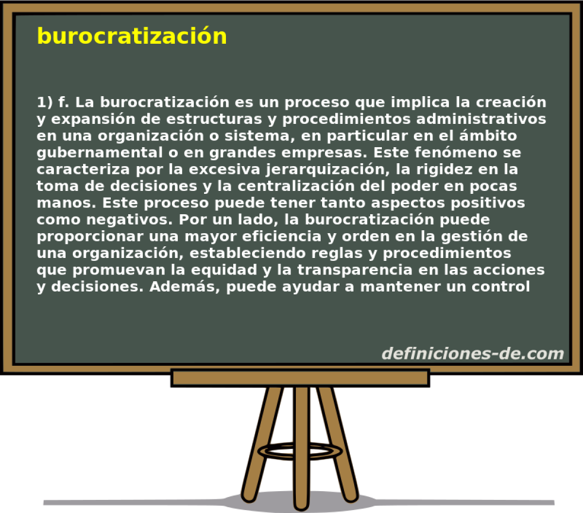 burocratizacin 