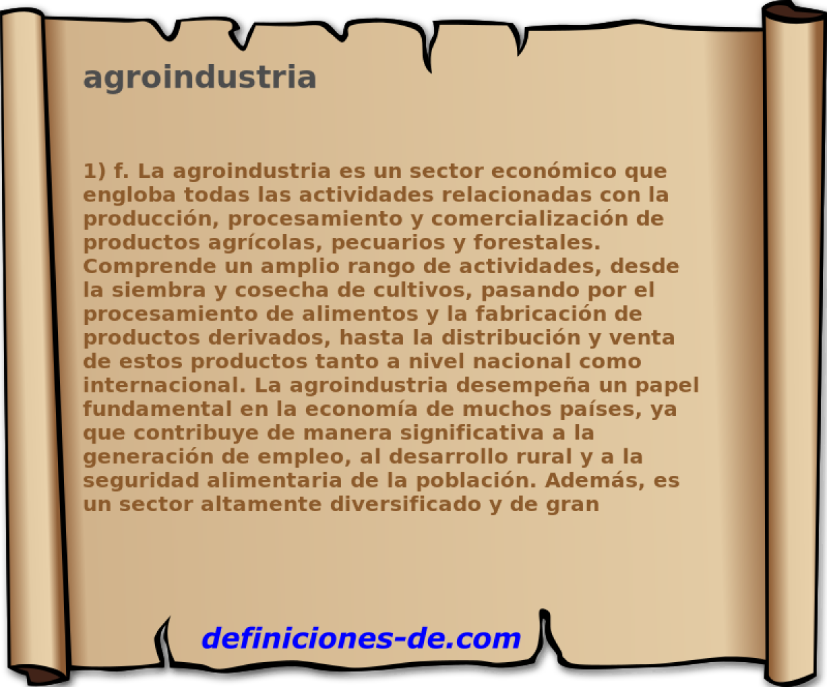 agroindustria 