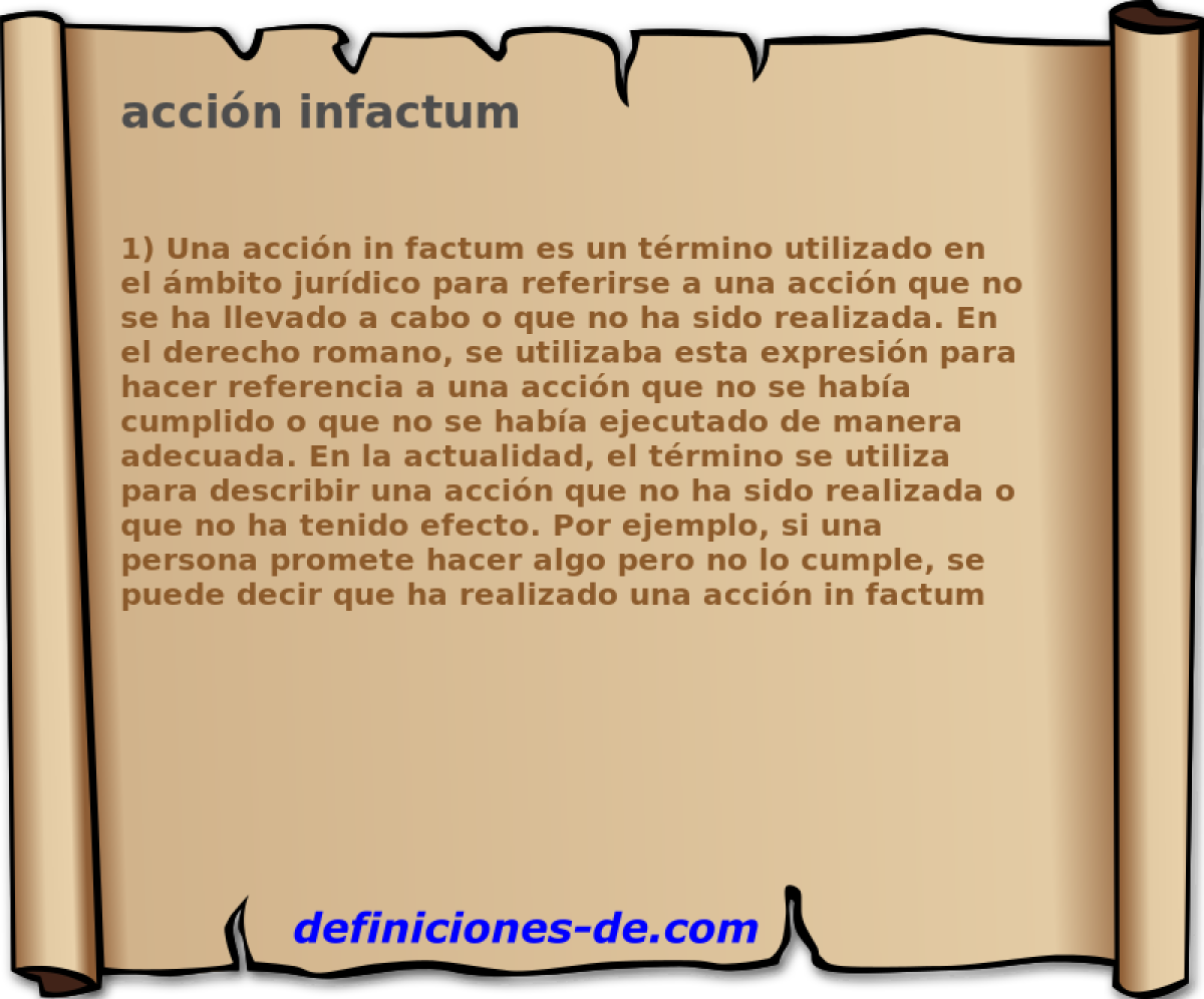 accin infactum 