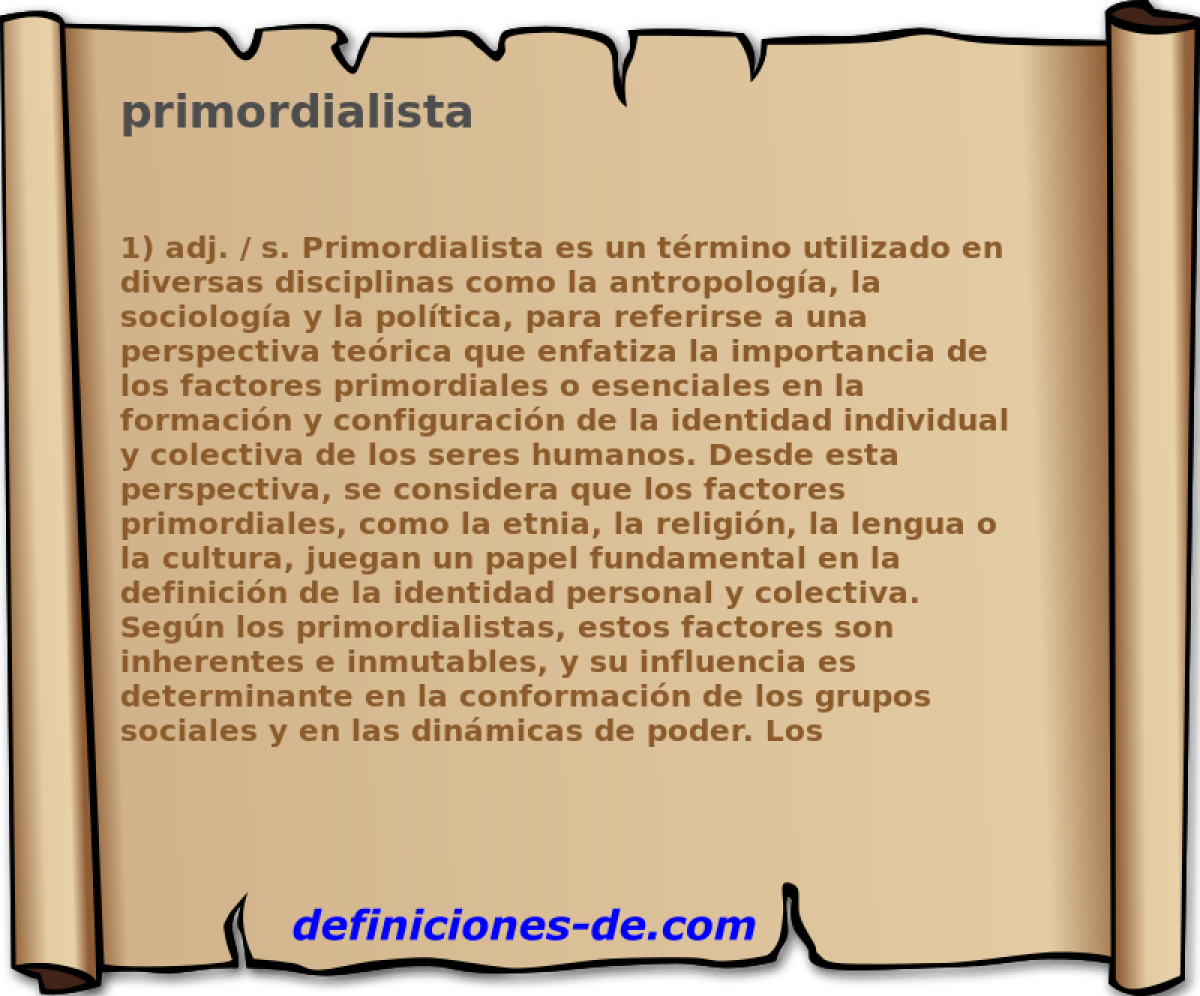 primordialista 