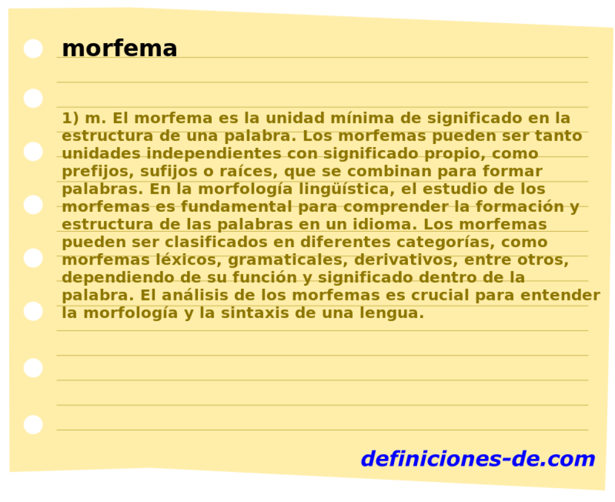 morfema 
