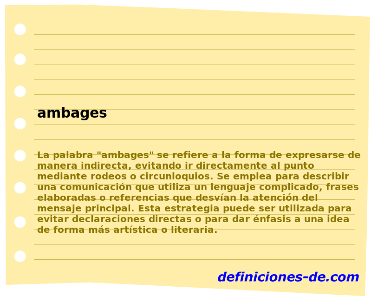 ambages 
