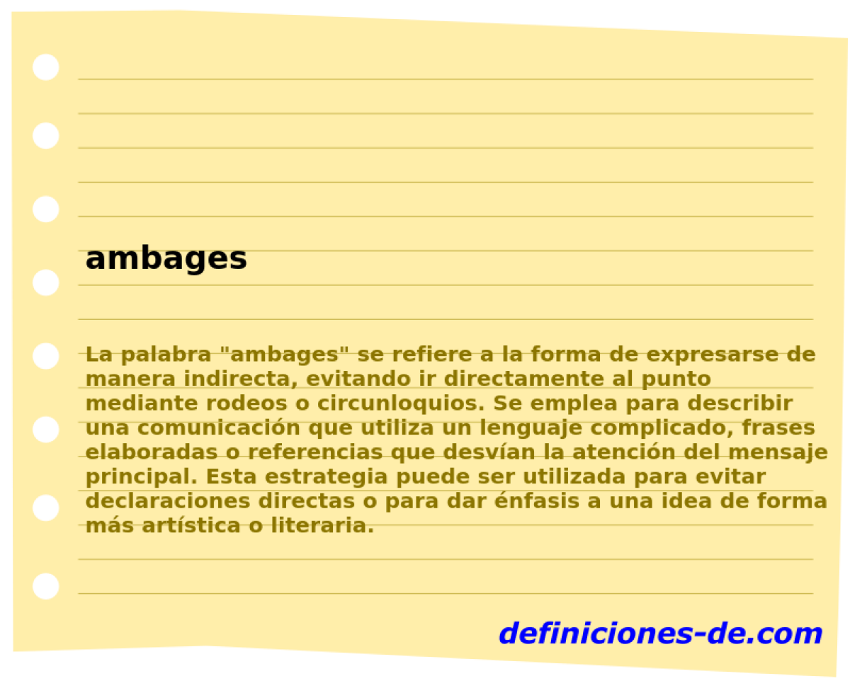 ambages 