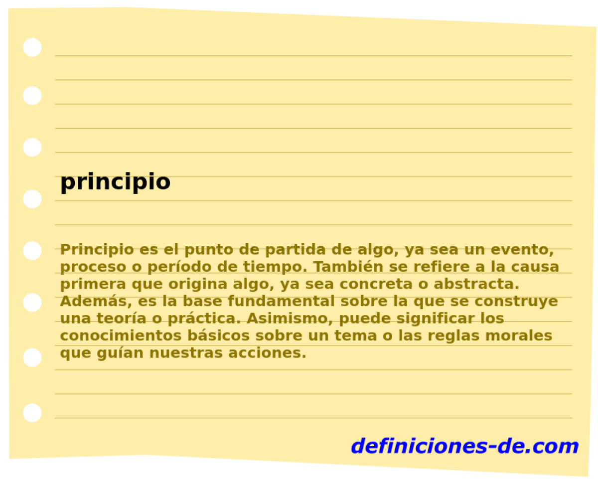 principio 