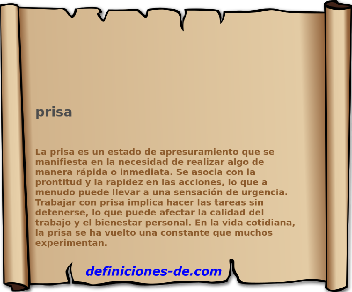 prisa 