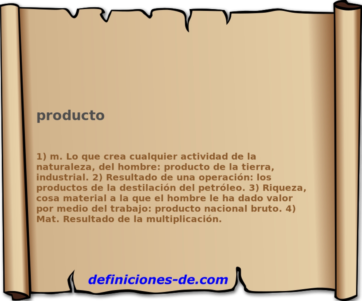 producto 