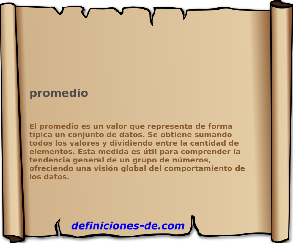 promedio 