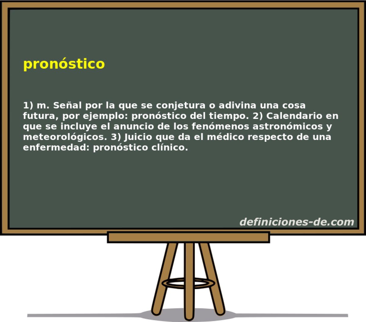 pronstico 