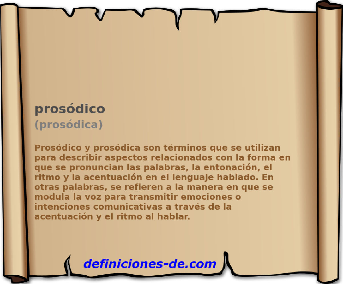 prosdico (prosdica)