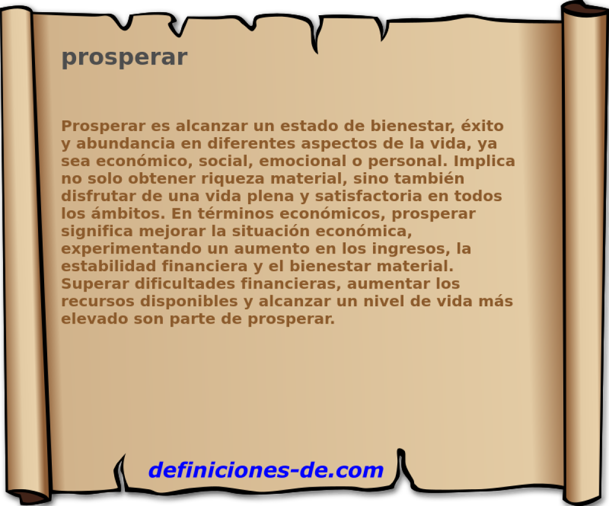 prosperar 