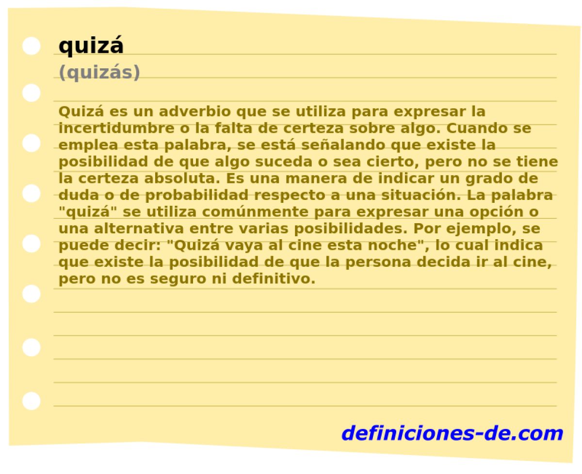 quiz (quizs)