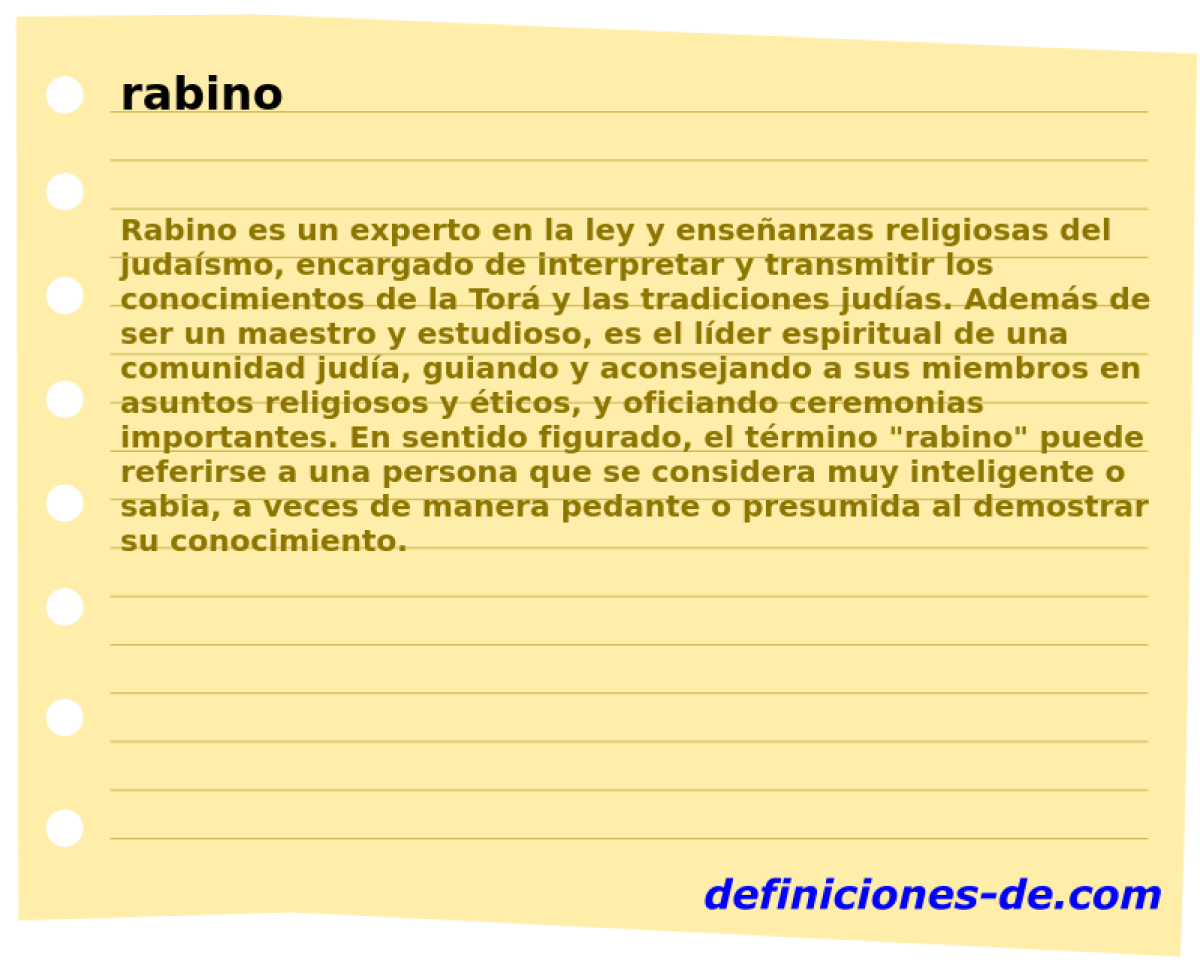 rabino 