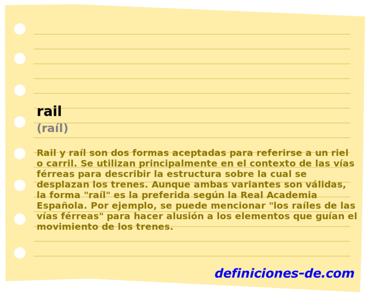 rail (ral)