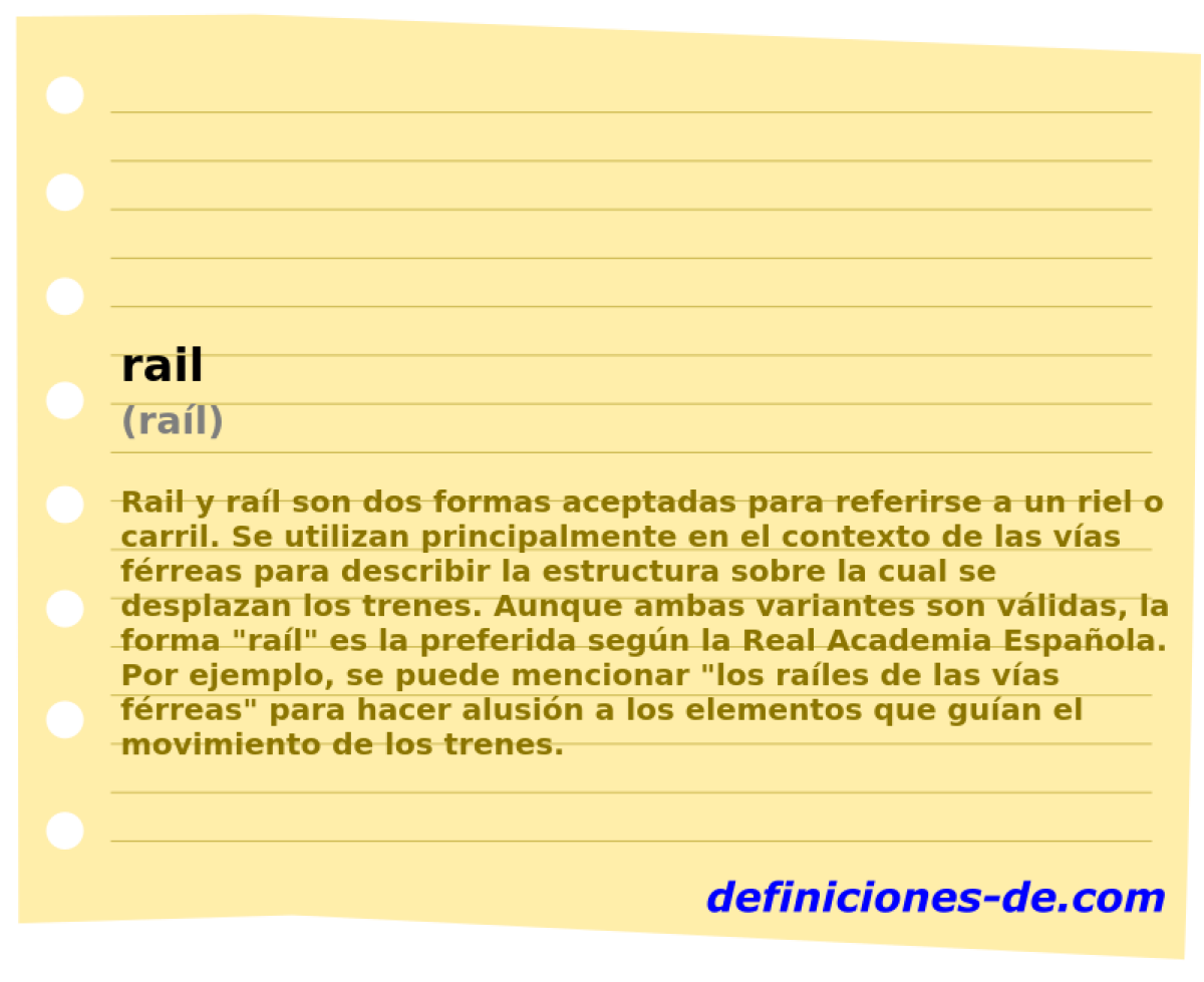 rail (ral)