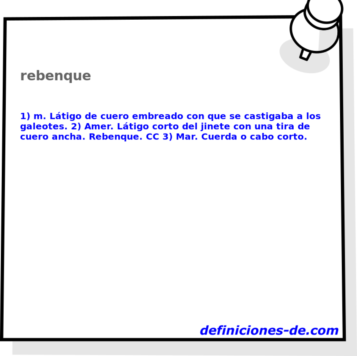 rebenque 