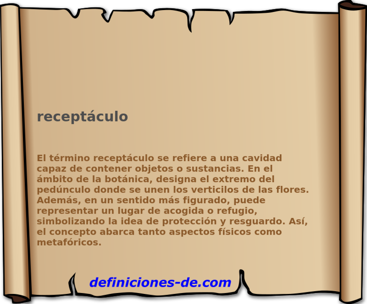 receptculo 