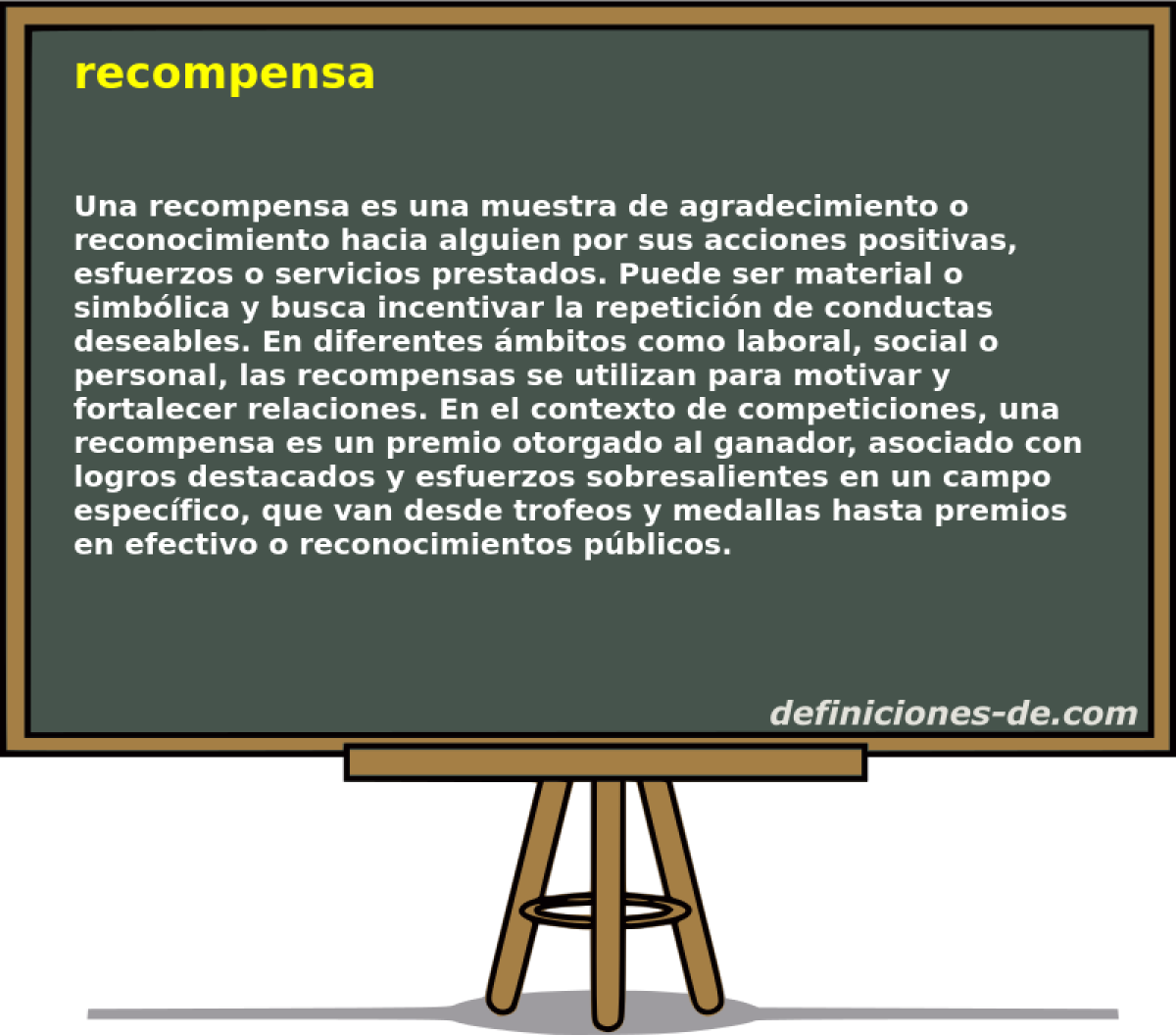 recompensa 