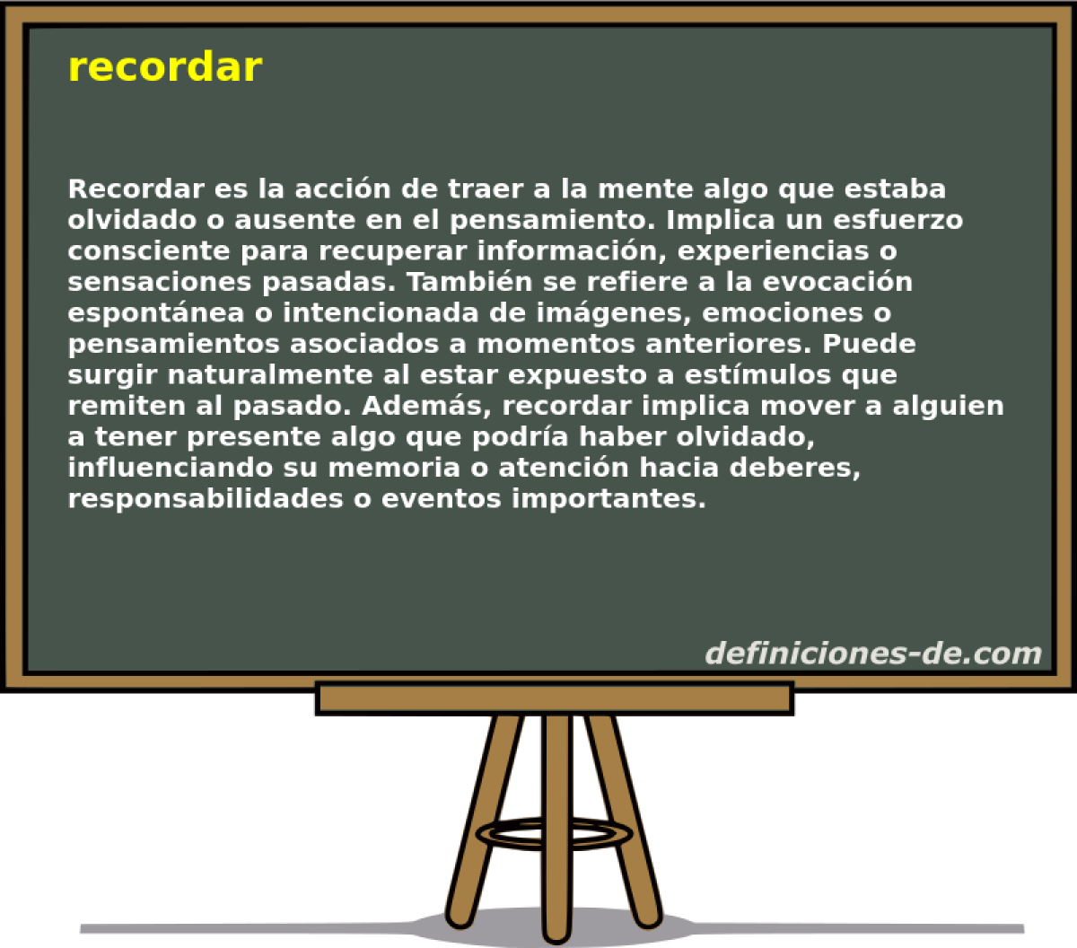 recordar 