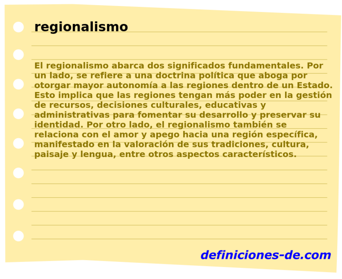 regionalismo 