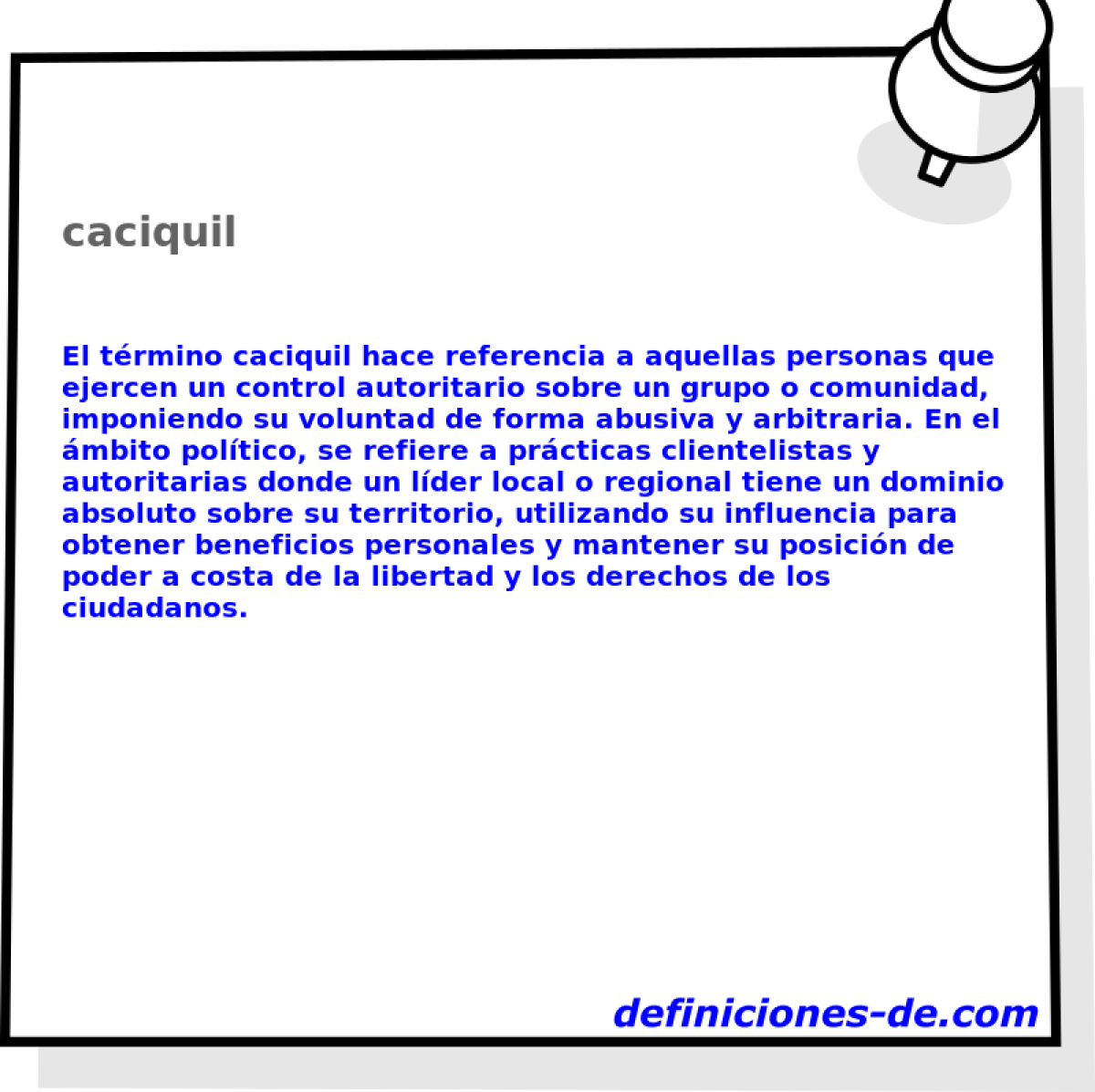 caciquil 