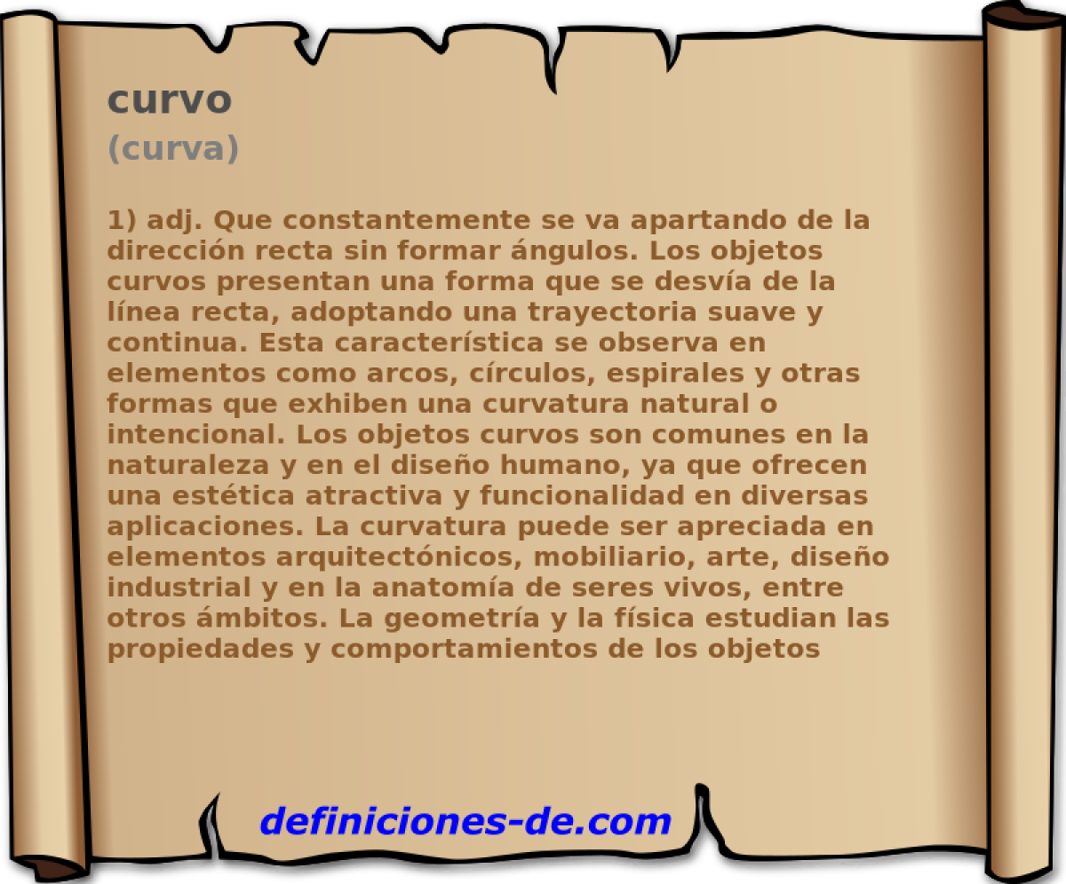 curvo (curva)