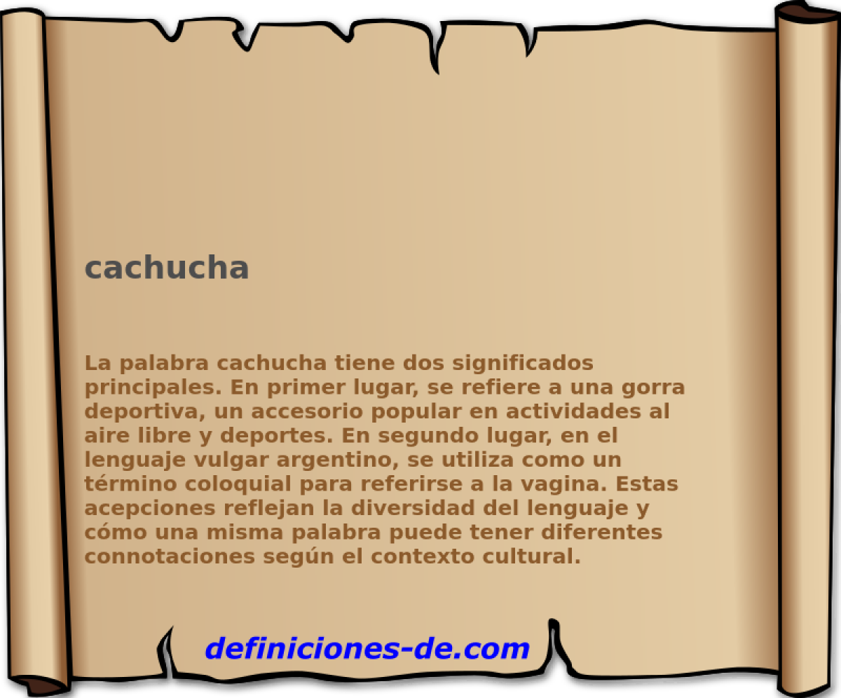 cachucha 