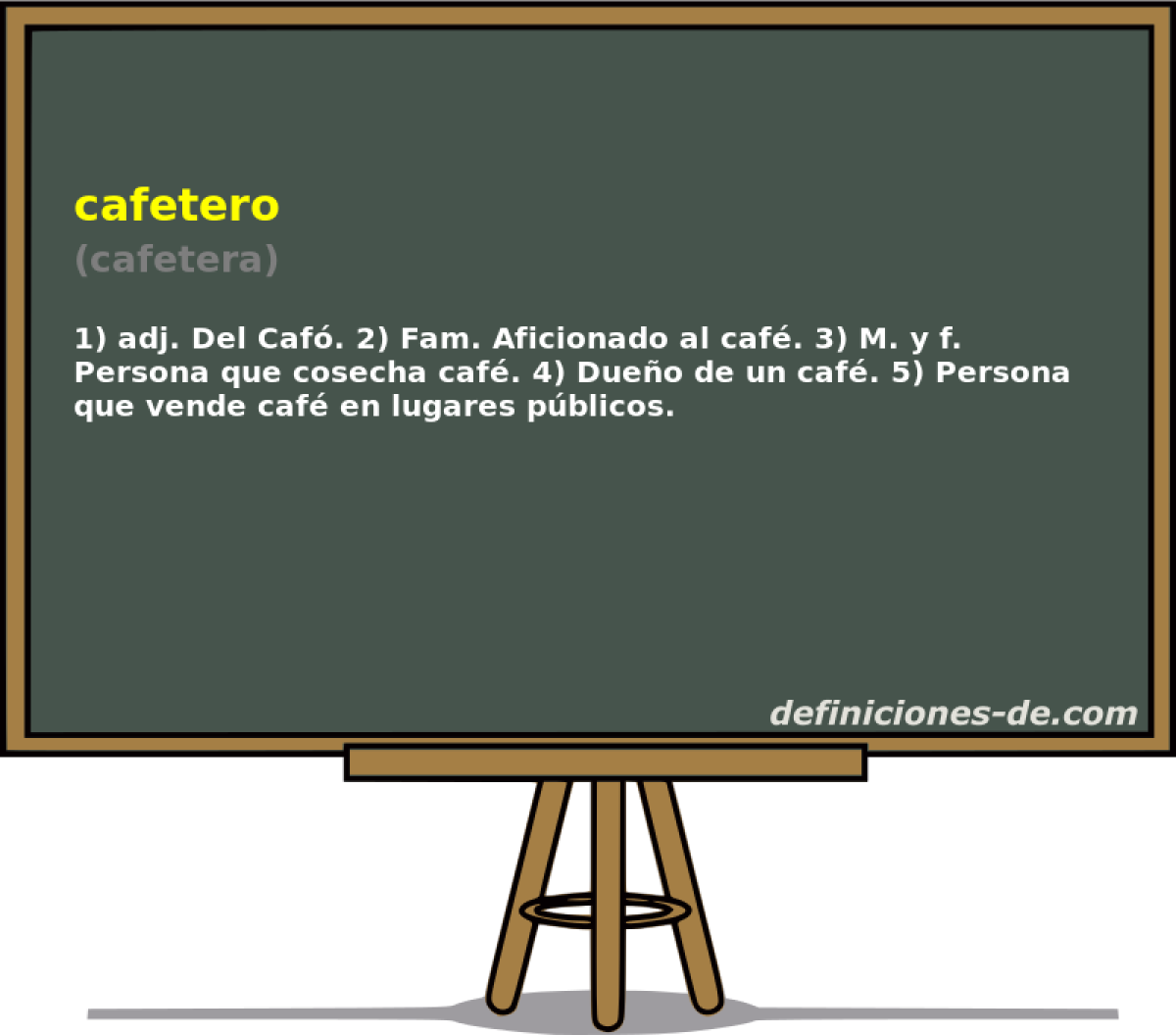 cafetero (cafetera)