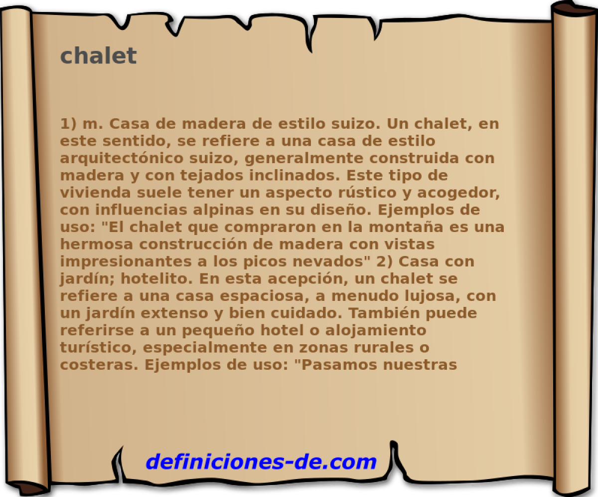 chalet 