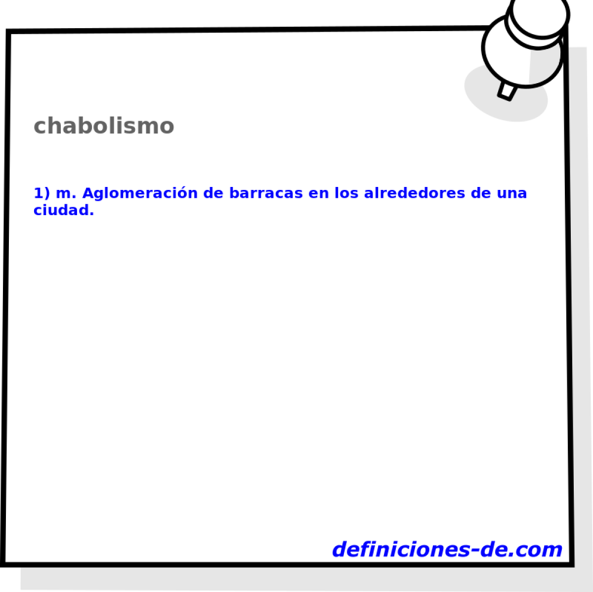 chabolismo 