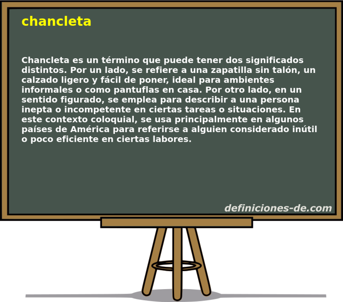 chancleta 