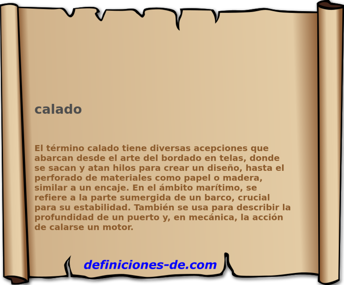 calado 