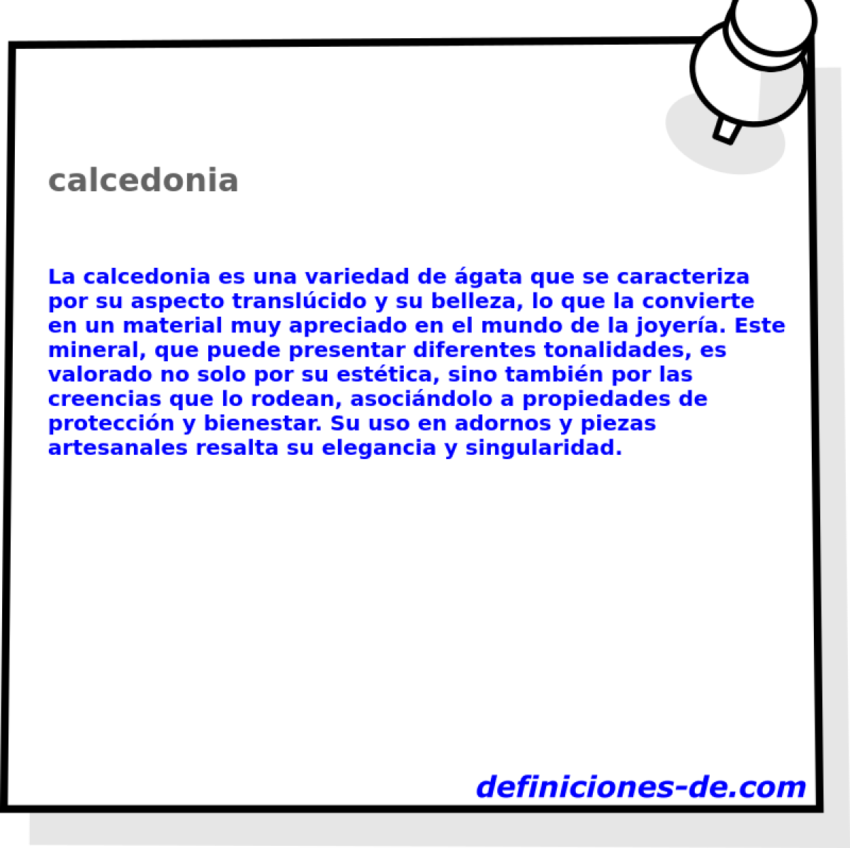 calcedonia 