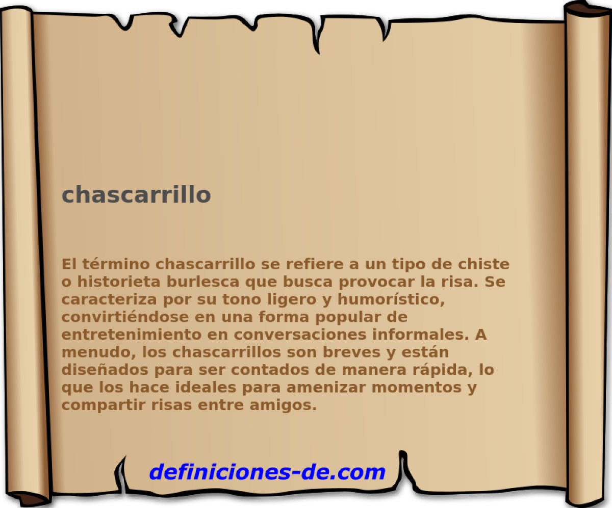 chascarrillo 