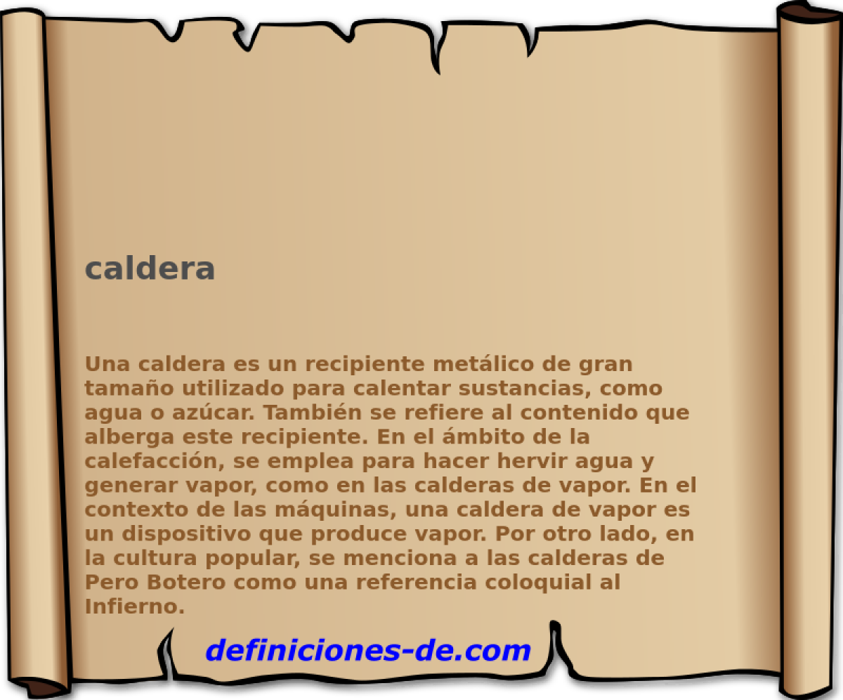 caldera 