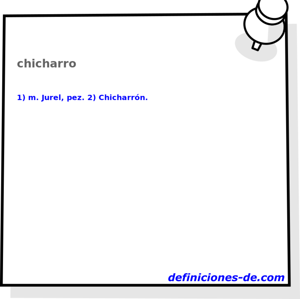 chicharro 