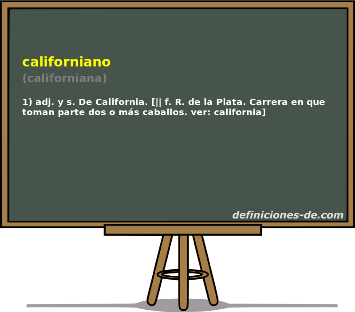 californiano (californiana)