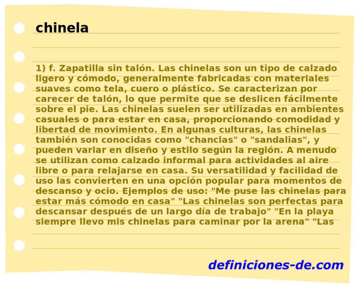 chinela 