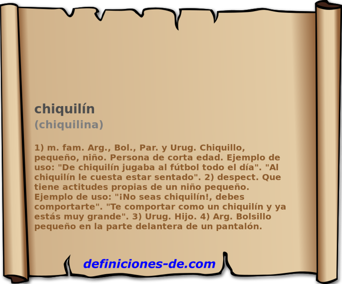 chiquiln (chiquilina)