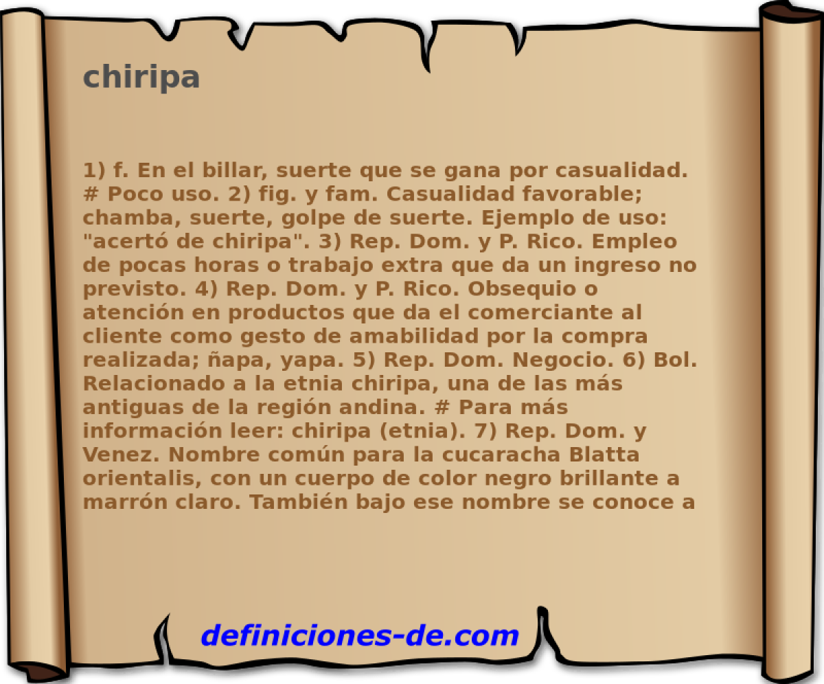 chiripa 