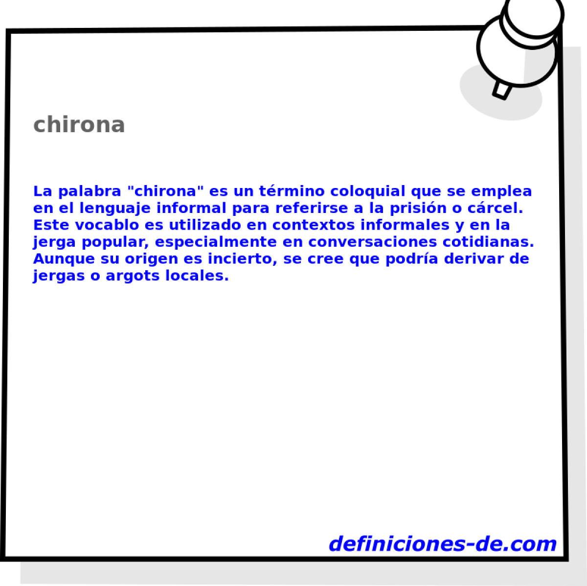 chirona 