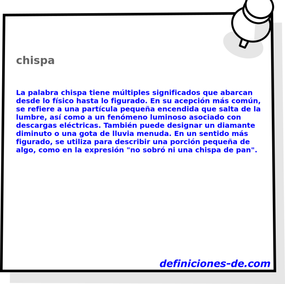 chispa 