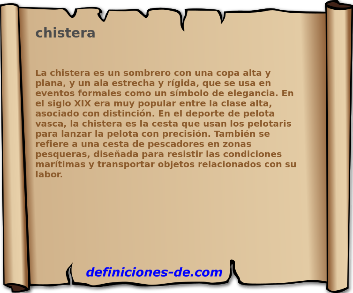 chistera 