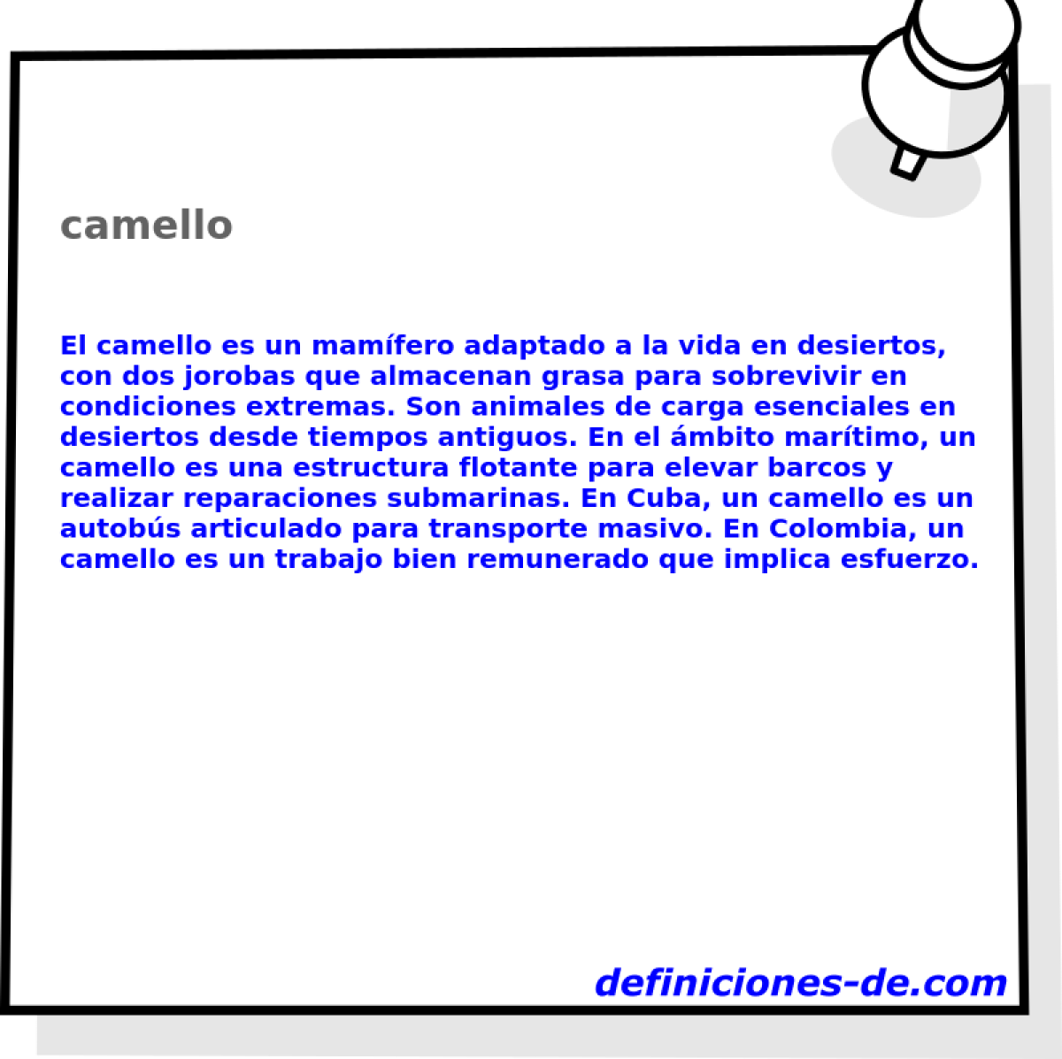 camello 