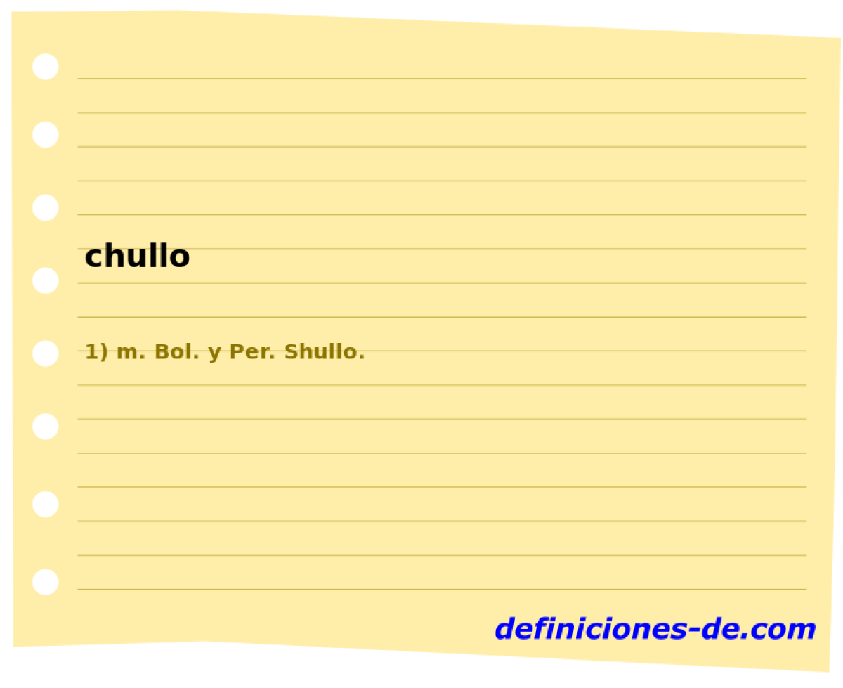 chullo 