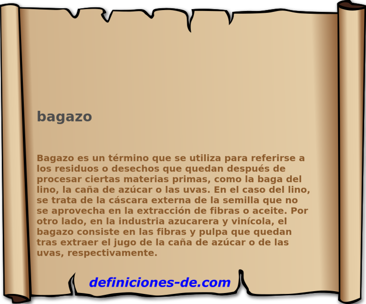 bagazo 